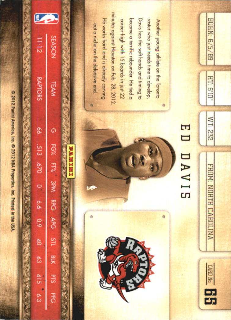 2011-12 Panini Gold Standard Basketball Card Chick - Photo 22 sur 75