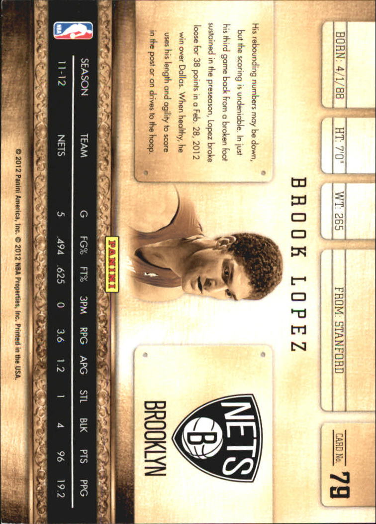 2011-12 Panini Gold Standard Basketball Card Chick - Photo 29 sur 75