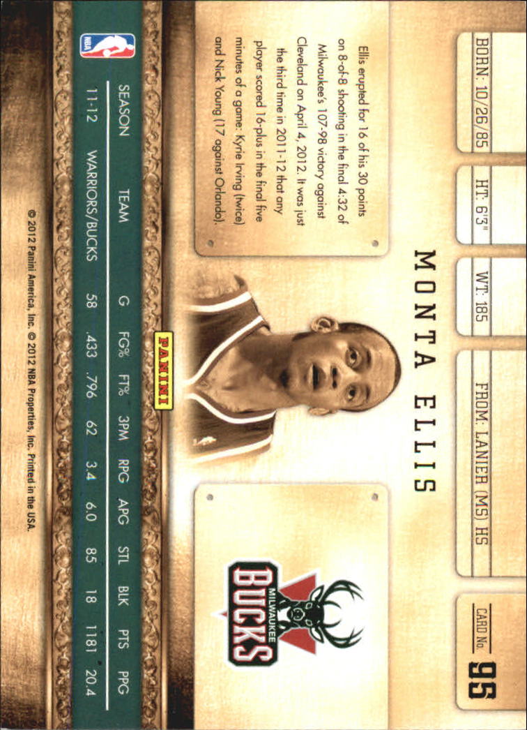 2011-12 Panini Gold Standard Basketball Card Chick - Photo 36 sur 75