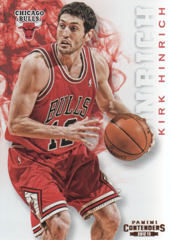 2012-13 Elite Series Chicago Bulls Basketball Card #167 Kirk Hinrich /275 