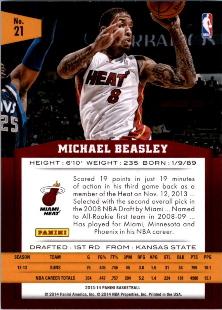 2013-14 Panini Basketball Card Pick - Picture 43 of 385