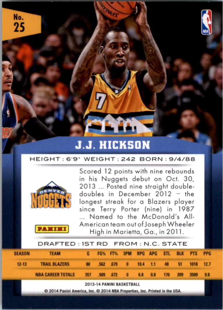 2013-14 Panini Basketball Card Pick - Picture 51 of 385