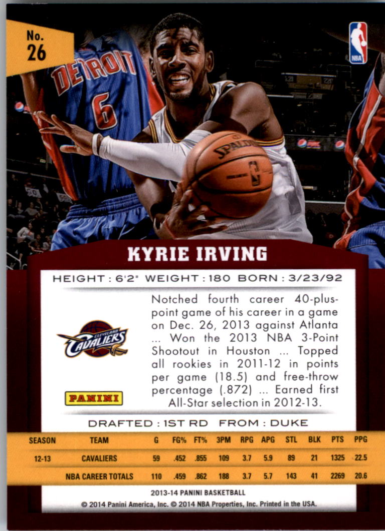 2013-14 Panini Basketball Card Pick - Picture 53 of 385