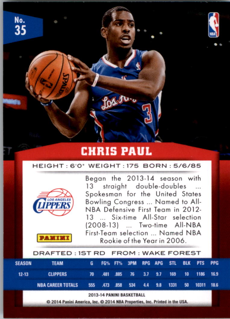 2013-14 Panini Basketball Card Pick - Picture 69 of 385