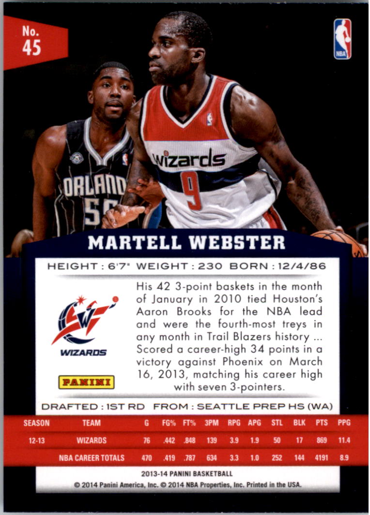 2013-14 Panini Basketball Card Pick - Picture 89 of 385