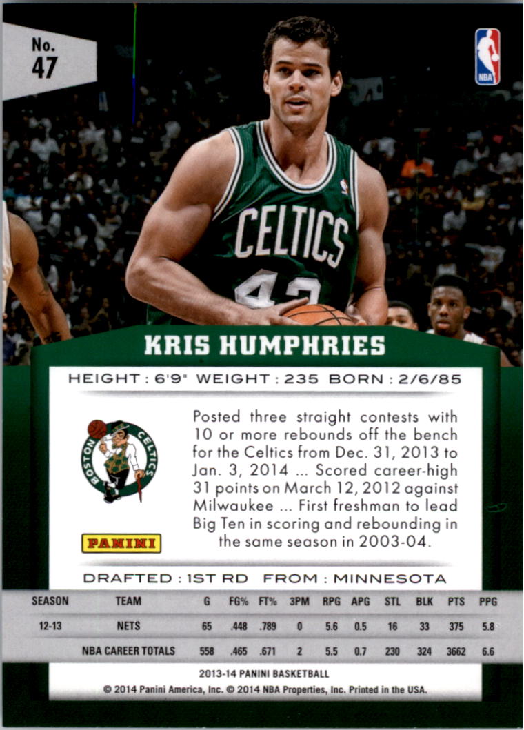 2013-14 Panini Basketball Card Pick - Picture 93 of 385