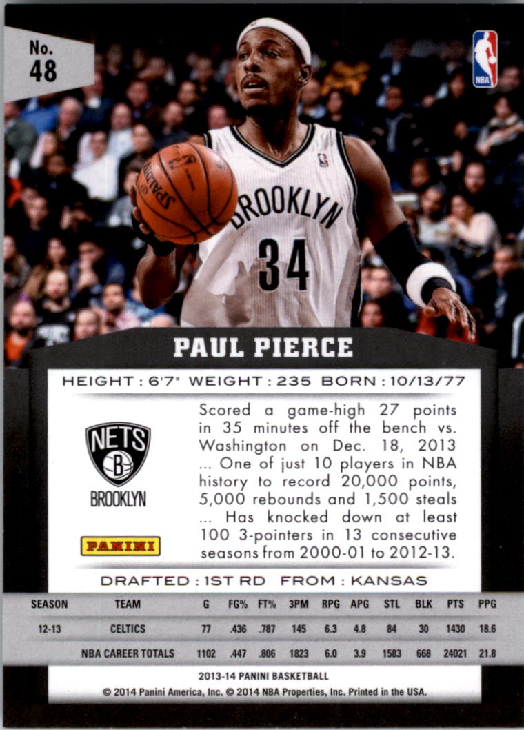 2013-14 Panini Basketball Card Pick - Picture 95 of 385