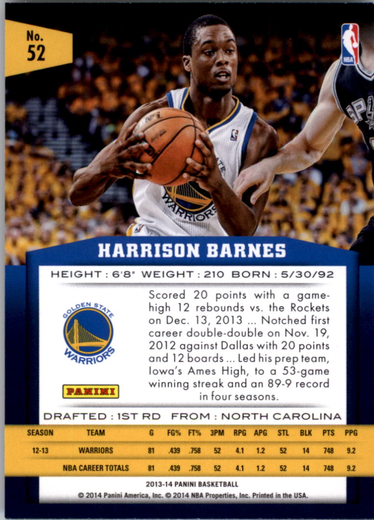 2013-14 Panini Basketball Card Pick - Picture 103 of 385