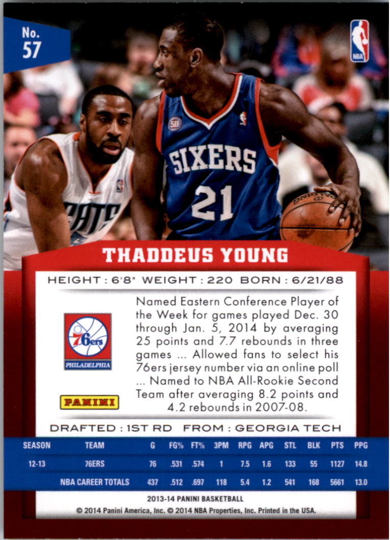 2013-14 Panini Basketball Card Pick - Picture 113 of 385