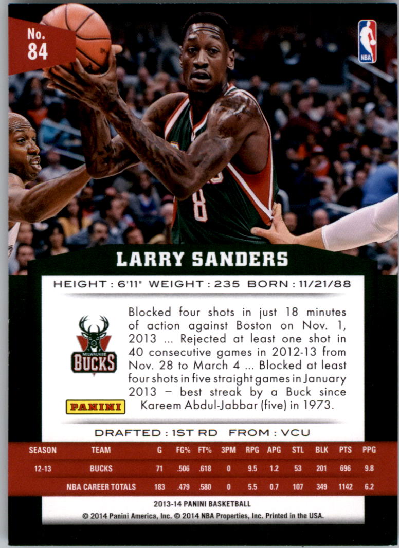 2013-14 Panini Basketball Card Pick - Picture 167 of 385