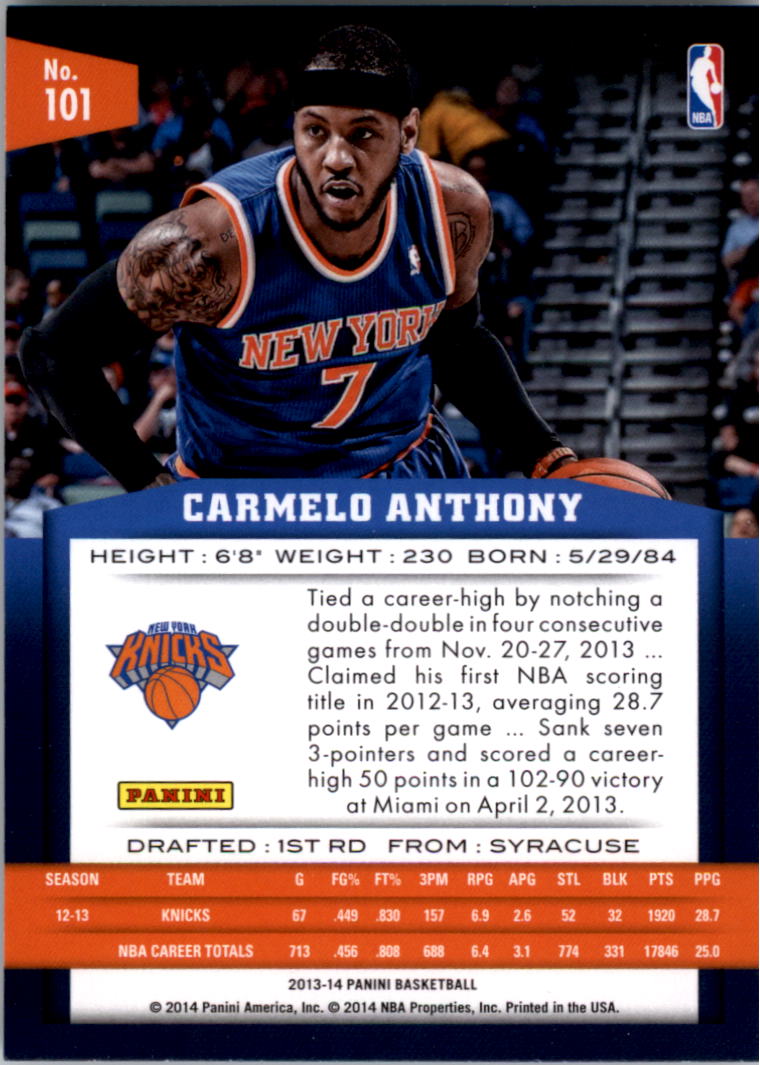 2013-14 Panini Basketball Card Pick - Picture 197 of 385
