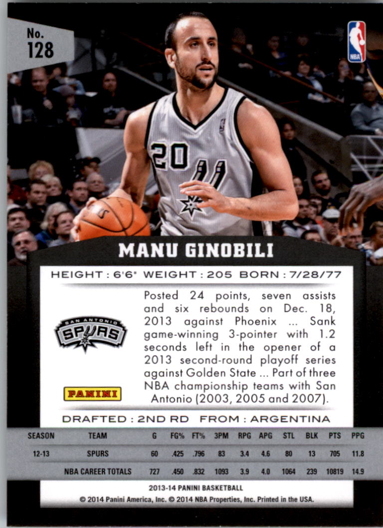 2013-14 Panini Basketball Card Pick - Picture 249 of 385