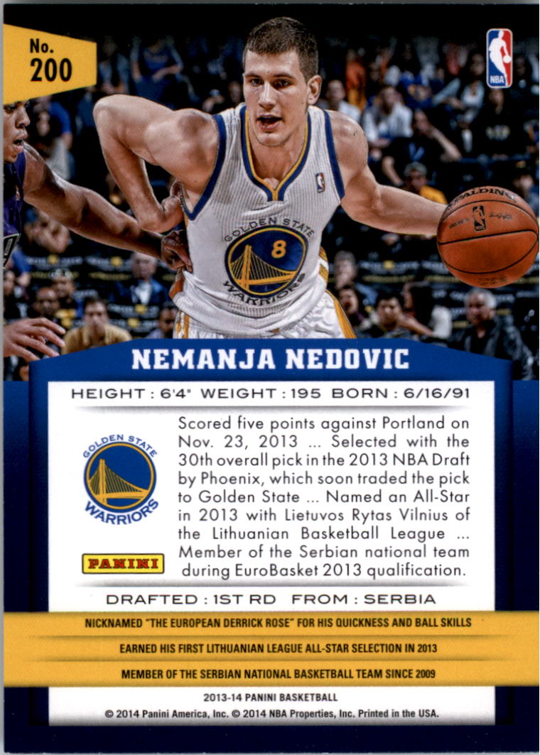 2013-14 Panini Basketball Card Pick - Picture 385 of 385