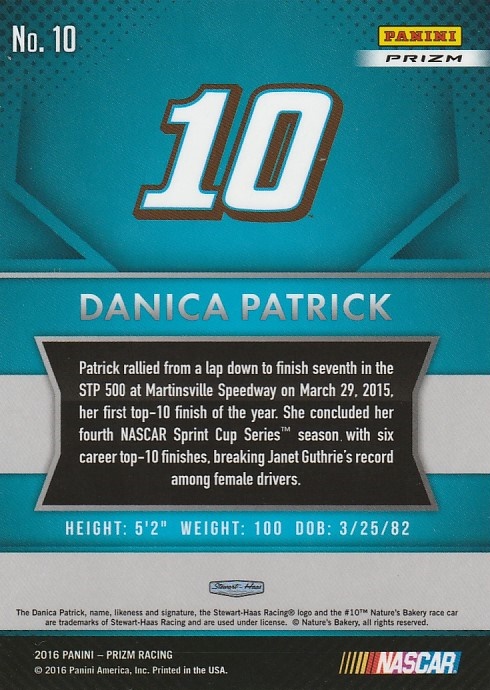 U Pick cards FREE SHIP 2016 Panini Prizm Prizms Racing #s 1-100 Buy 10 SPs 
