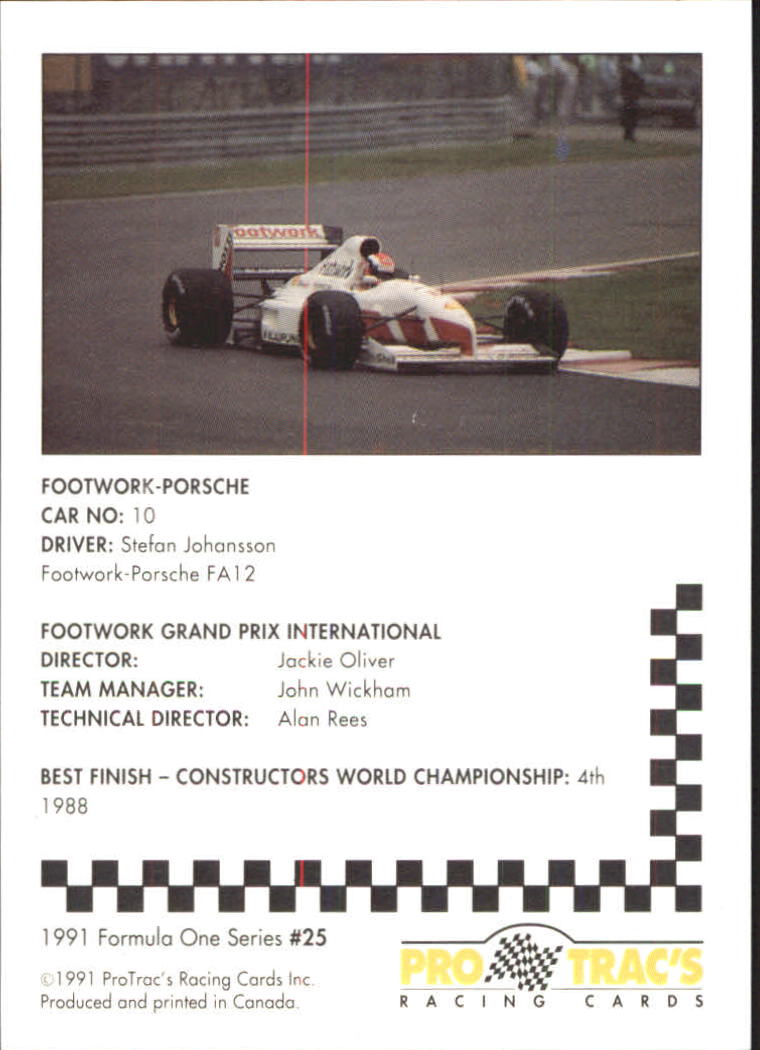 1991 Pro Trac's Formula One 1 Racing Unopened Factory Sealed Box ~ 36 Packs 1