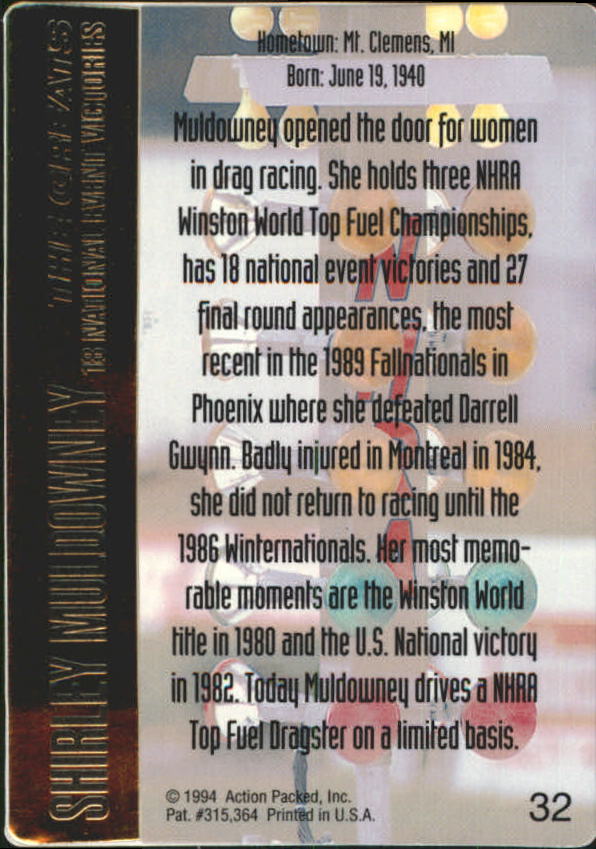 1994 Action Packed NHRA Racing Card Pick - Picture 41 of 53