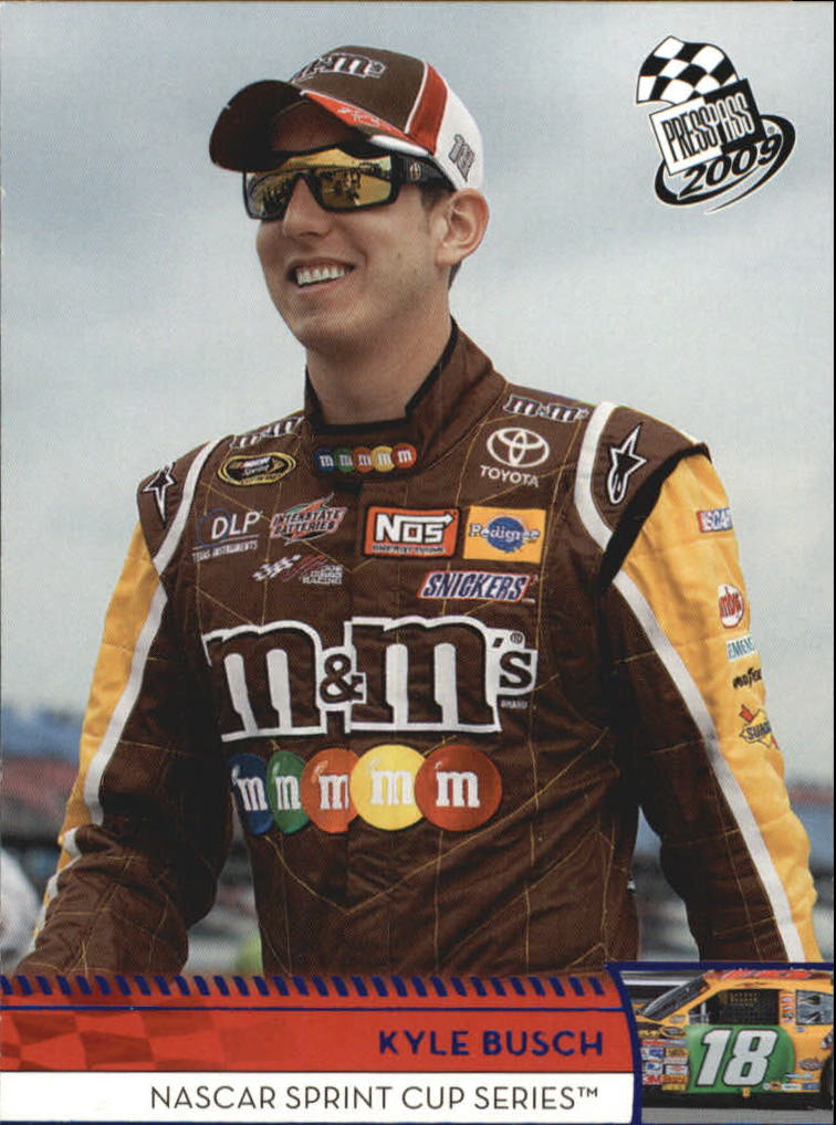 2009 Press Pass Blue Racing Card Pick