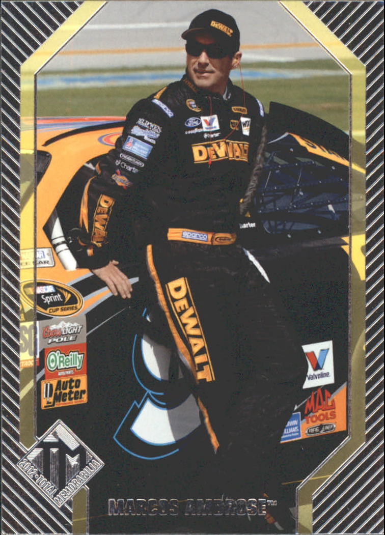 2012 Total Memorabilia Racing Card Pick