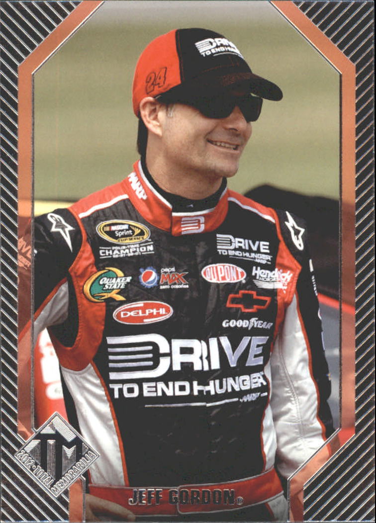 2012 Total Memorabilia Racing Card Pick