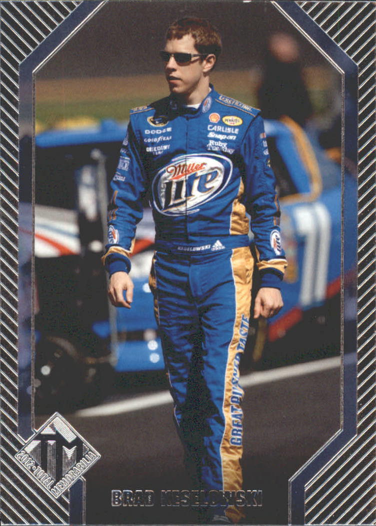 2012 Total Memorabilia Racing Card Pick