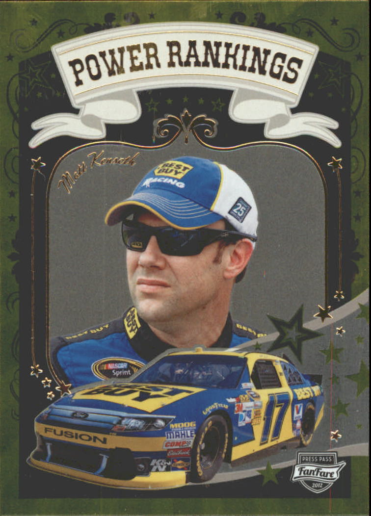 2012 Press Pass Fanfare Power Rankings You Pick the Card Finish Your Set 