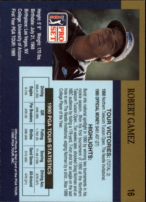 1990 Pro Set Golf Card Pick - Picture 29 of 199