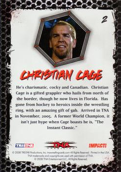 2008 TRISTAR TNA Impact Wrestling Card Pick - Bild 5 von 93