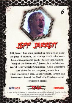 2008 TRISTAR TNA Impact Wrestling Card Pick - Bild 11 von 93