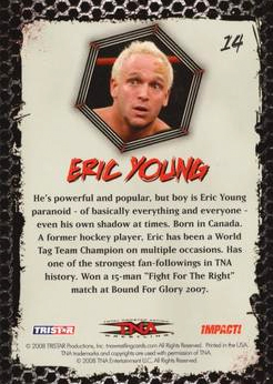 2008 TRISTAR TNA Impact Wrestling Card Pick - Bild 19 von 93