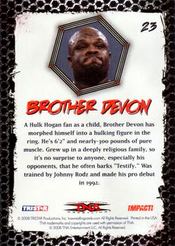 2008 TRISTAR TNA Impact Wrestling Card Pick - Bild 27 von 93