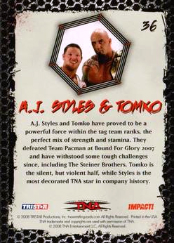 2008 TRISTAR TNA Impact Wrestling Card Pick - Bild 47 von 93
