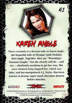 2008 TRISTAR TNA Impact Wrestling Card Pick - Bild 55 von 93