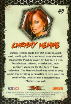 2008 TRISTAR TNA Impact Wrestling Card Pick - Bild 63 von 93