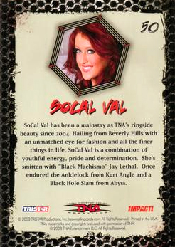 2008 TRISTAR TNA Impact Wrestling Card Pick - Bild 71 von 93