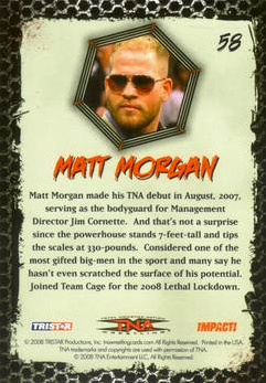 2008 TRISTAR TNA Impact Wrestling Card Pick - Bild 79 von 93