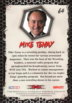 2008 TRISTAR TNA Impact Wrestling Card Pick - Bild 87 von 93
