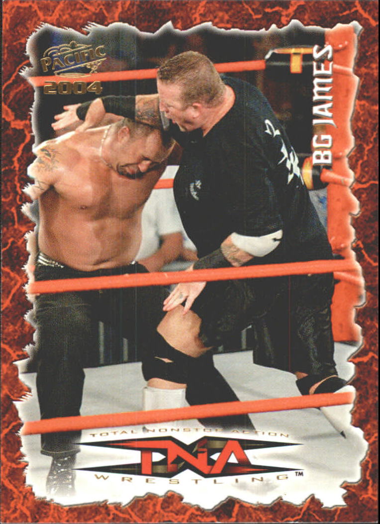 3Live Kru Konnan BG James Signed 2004 Pacific TNA Impact Wrestling Card Road Dog 