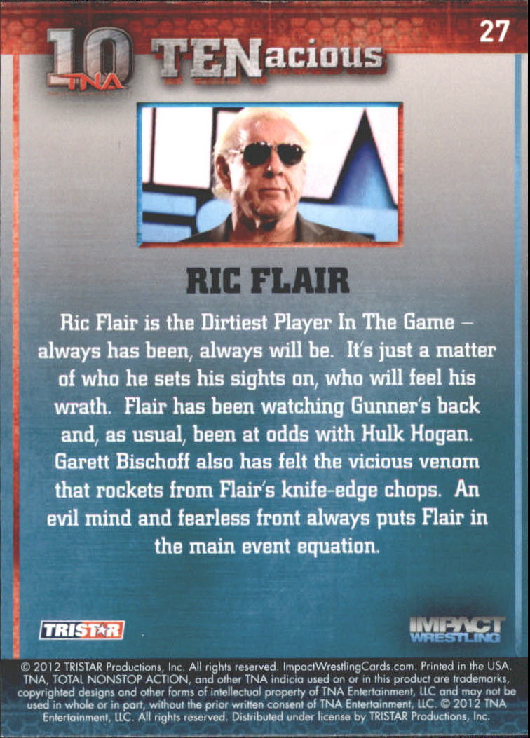 2012 TRISTAR TNA Impact TENacious Wrestling Card Pick - Picture 51 of 179