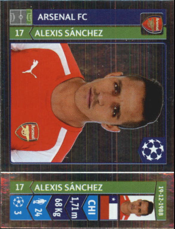 B0713- 2014-15 Panini UEFA Champions League 251-500 -You Pick- 15+ FREE US SHIP