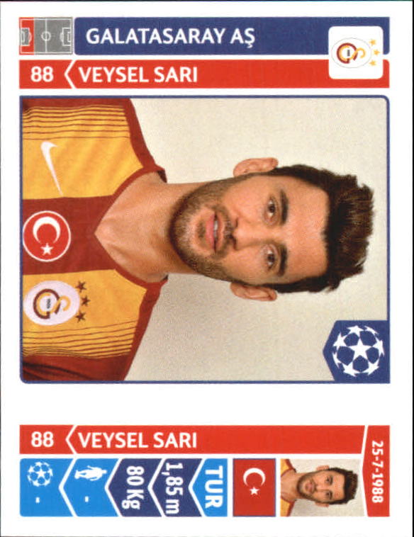 B0713- 2014-15 Panini UEFA Champions League 251-500 -You Pick- 15+ FREE US SHIP