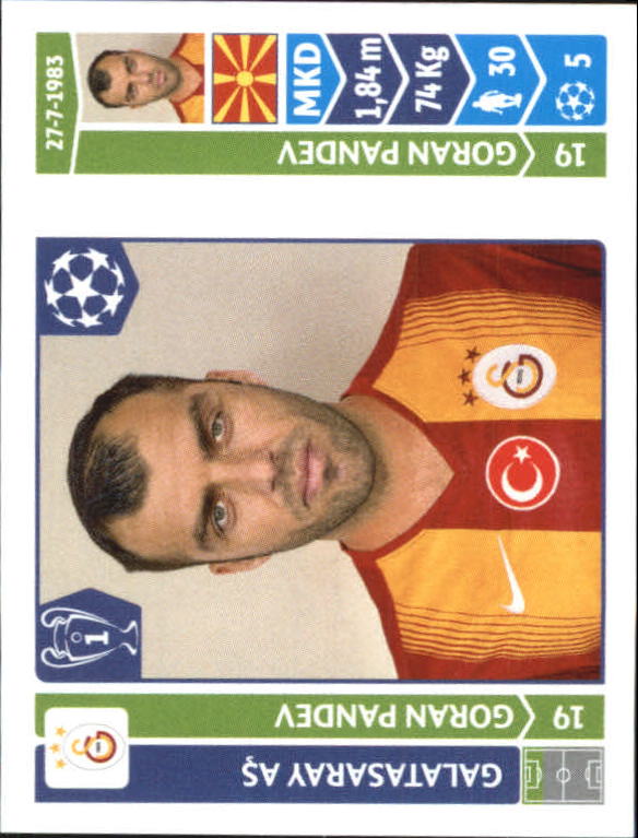 B0713- 2014-15 Panini UEFA Champions League 251-500 -You Pick- 15+ FREE US SHIP