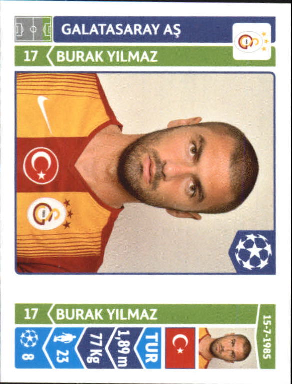 B0713- 2014-15 Panini UEFA Champions League 251-500 -You Pick- 15+ FREE US SHIP