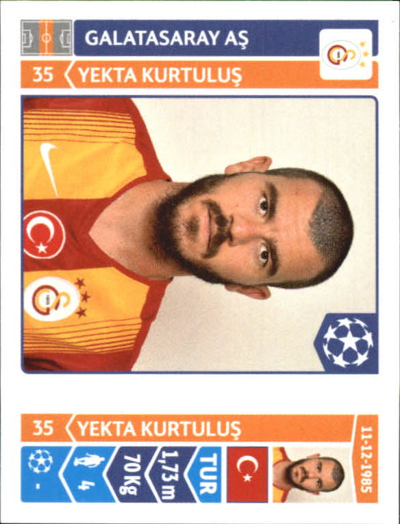 B0713- 2014-15 Panini UEFA Champions League 251-500 -You Pick- 15+ FREE US SHIP