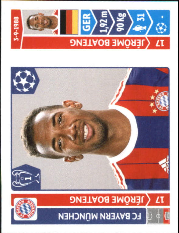 B0713- 2014-15 Panini UEFA Champions League 251-500 -You Pick- 15+ FREE US SHIP