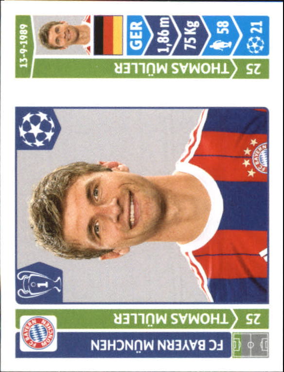 B0713- 2014-15 Panini UEFA Champions League 251-500 -You Pick- 15+ FREE US SHIP