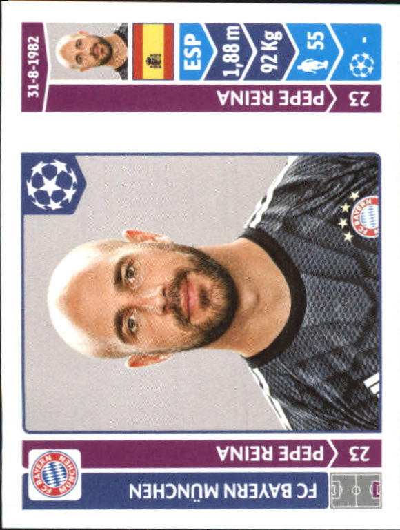 B0713- 2014-15 Panini UEFA Champions League 251-500 -You Pick- 15+ FREE US SHIP