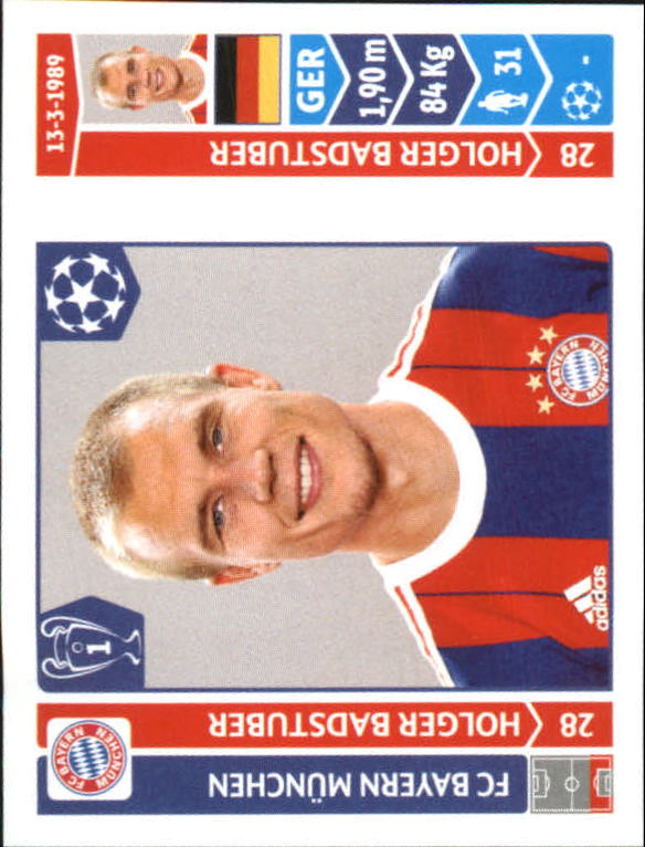 B0713- 2014-15 Panini UEFA Champions League 251-500 -You Pick- 15+ FREE US SHIP