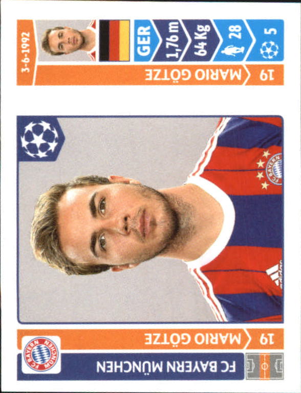 B0713- 2014-15 Panini UEFA Champions League 251-500 -You Pick- 15+ FREE US SHIP