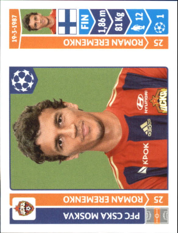 B0713- 2014-15 Panini UEFA Champions League 251-500 -You Pick- 15+ FREE US SHIP