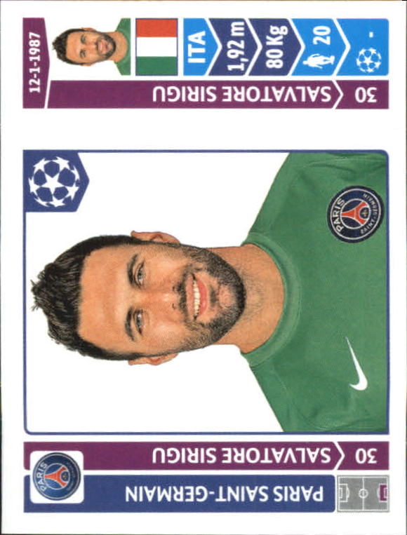 B0713- 2014-15 Panini UEFA Champions League 251-500 -You Pick- 15+ FREE US SHIP